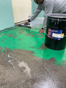 Epoxy Floor Coating di PT. NSK Bearing Manufacturing Indonesia