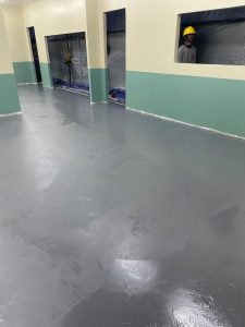 Epoxy Floor Coating di PT. NSK Bearing Manufacturing Indonesia