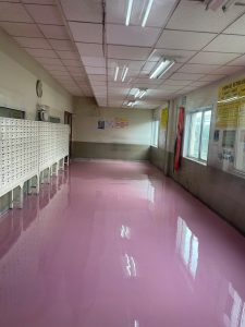Epoxy Floor Coating di PT. NSK Bearing Manufacturing Indonesia