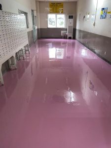 Epoxy Floor Coating di PT. NSK Bearing Manufacturing Indonesia