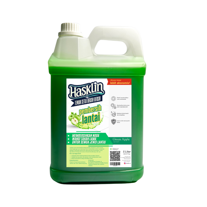 Hasklin - Pembersih lantai Green Apple