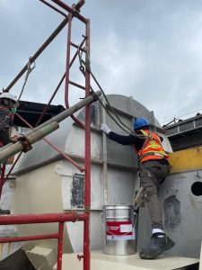 Housing Fan Painting PT. Sugity Creative Plant 2 - KIIC Karawang