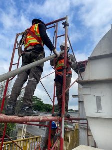 Housing Fan Painting PT. Sugity Creative Plant 2 - KIIC Karawang