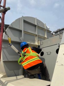 Housing Fan Painting PT. Sugity Creative Plant 2 - KIIC Karawang