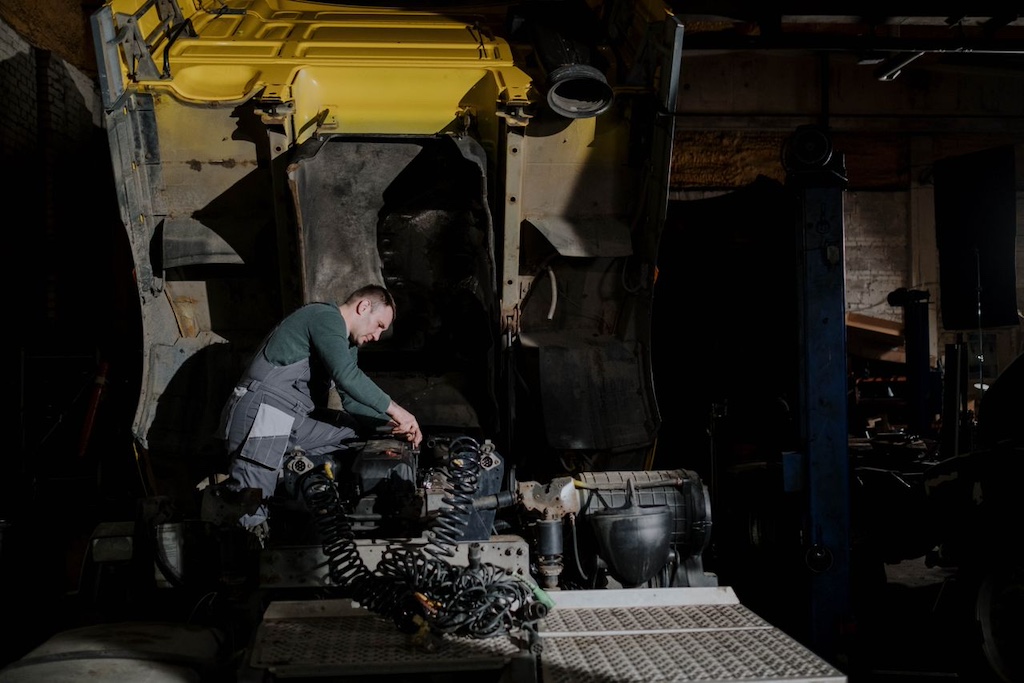 Industry vehicle workspace fix